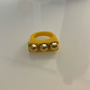 (NEW) Yellow Dots Ring